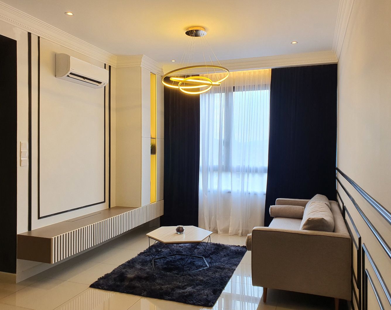 Tuan Residency Modern Contemporary Living Room Latitude Design Malaysia F496d455 