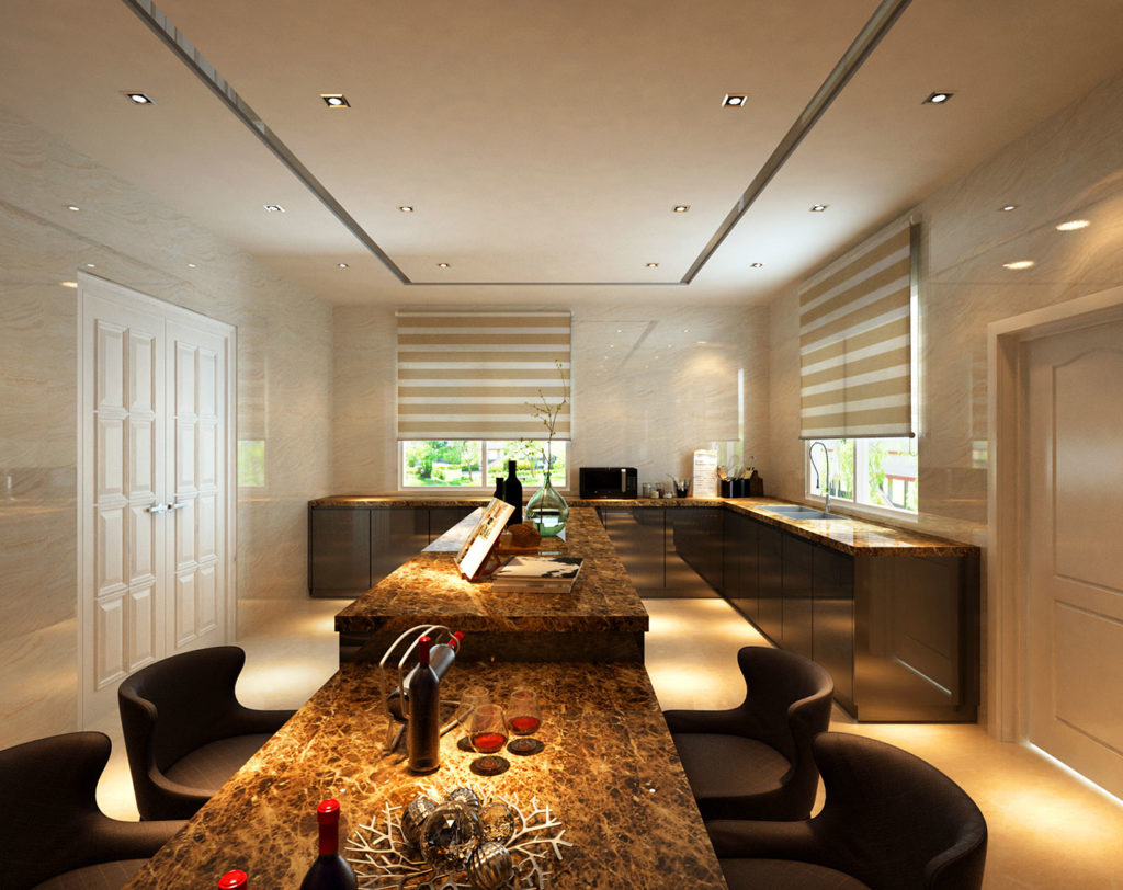 kd villa modern wet kitchen interior design by latitude design malaysia